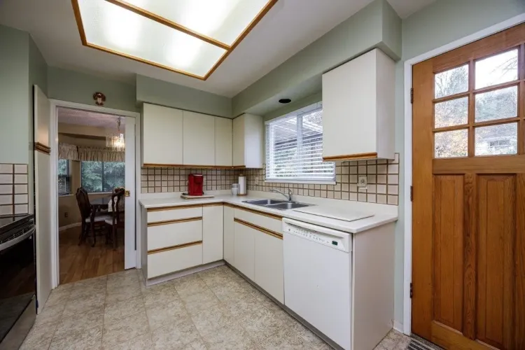 Double stainless sinks